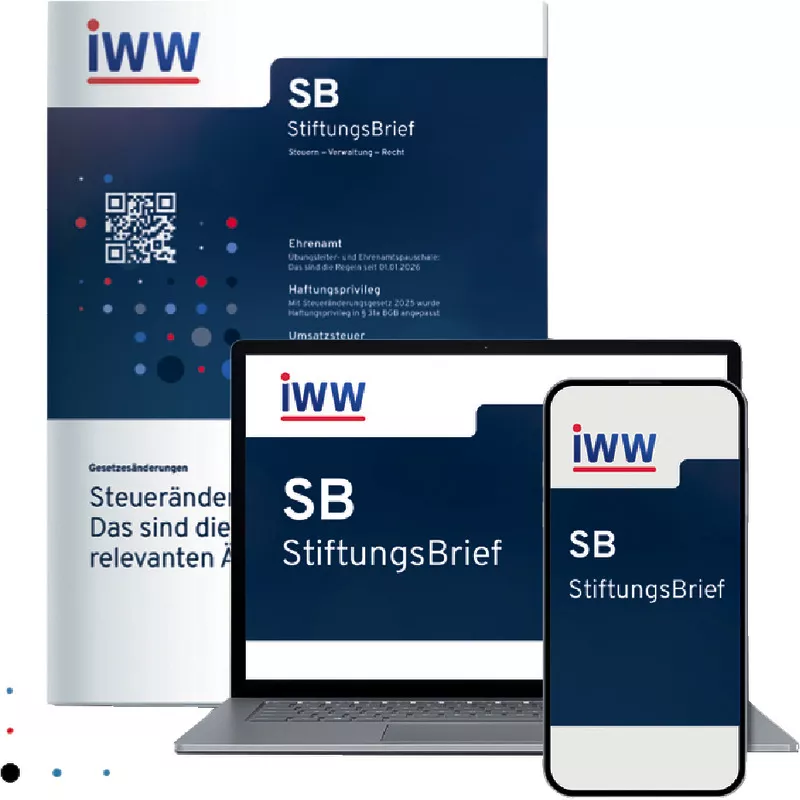 SB StiftungsBrief - Abonnement