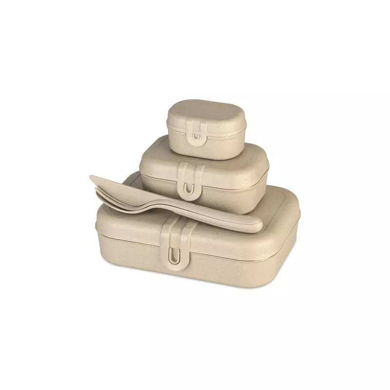 Koziol Lunchbox/Besteckset PASCAL READY sa