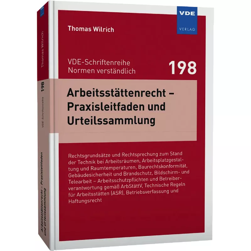 Arbeitsstättenrecht – Praxisleitfaden und Urteilssammlung