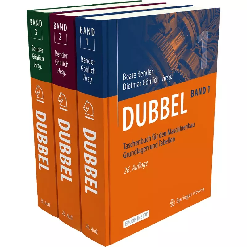 Dubbel Taschenbuch für den Maschinenbau Bände 1-3