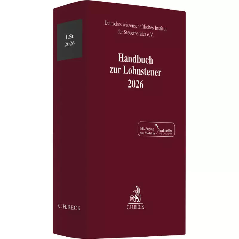Handbuch zur Lohnsteuer 2026: LSt 2026