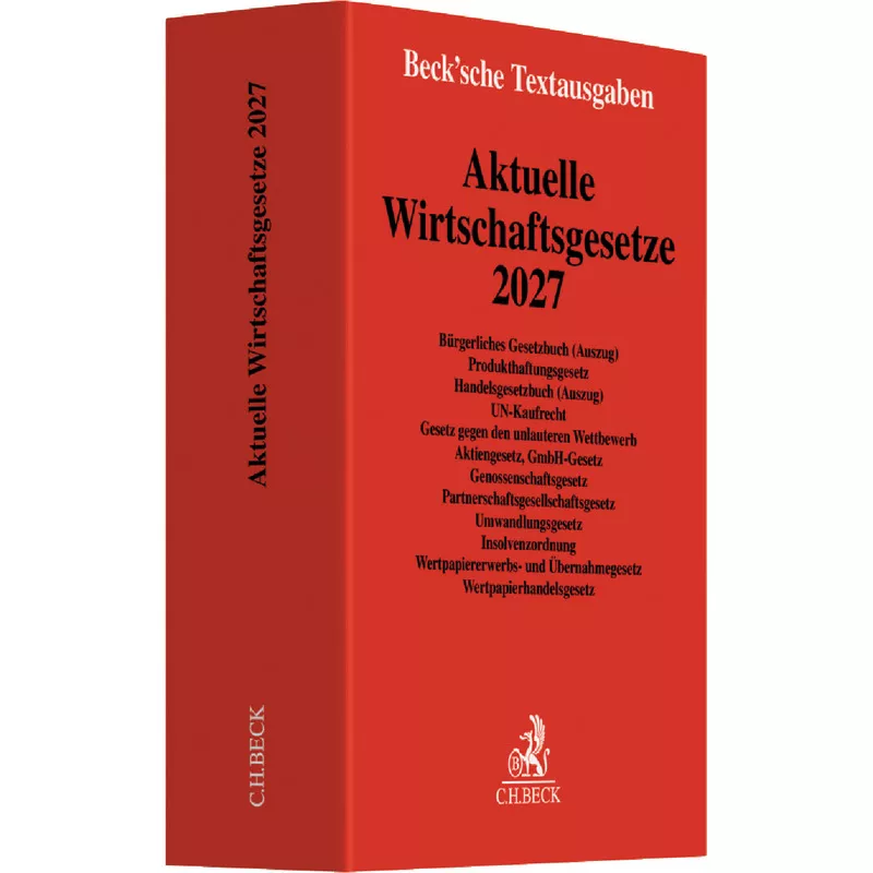 Aktuelle Wirtschaftsgesetze 2027