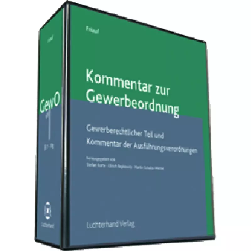 Wolters Kluwer Kommentar zur Gewerbeordnung online