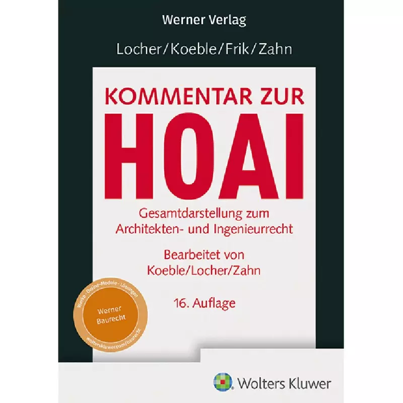 Kommentar zur HOAI