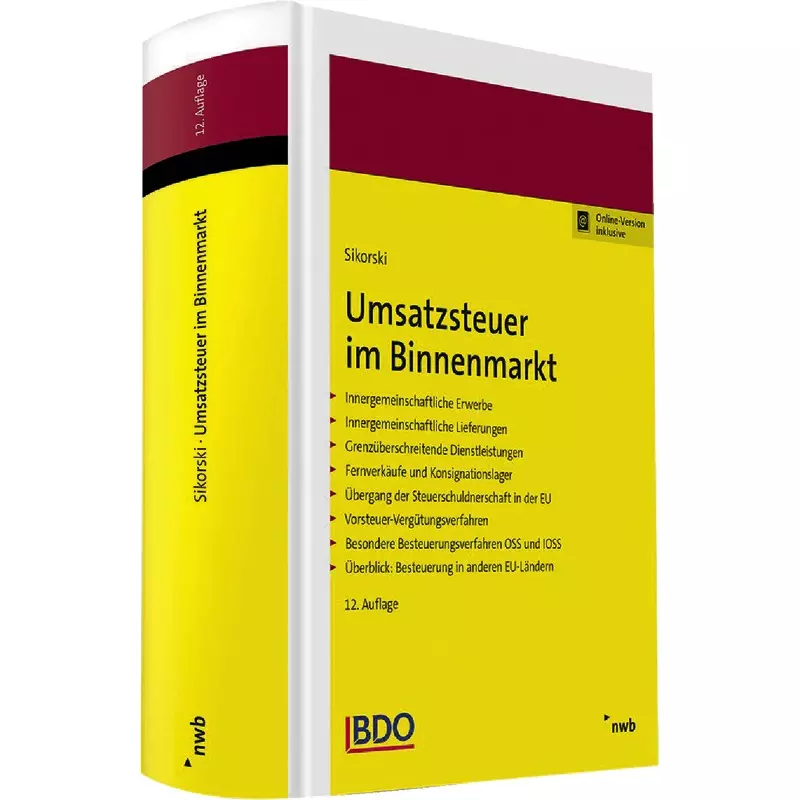 Umsatzsteuer im Binnenmarkt