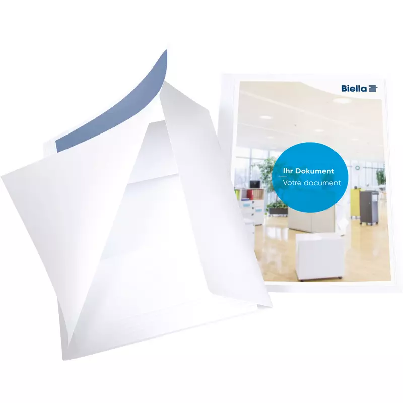 Biella Präsentationsmappe Pearl 2 DIN A4 ws
