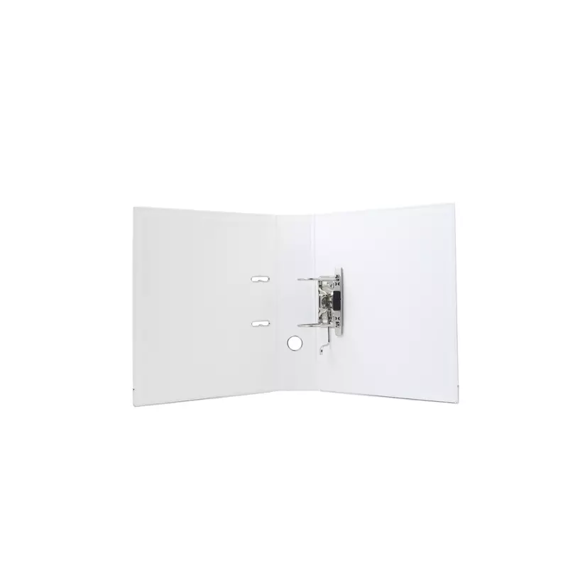 Ordner aus PP mit 2 Ringen, Rückenbreite 75mm, 318x284 mm für DIN A4 - Weiß