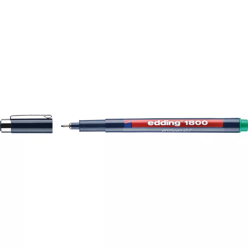 edding Feinschreiber 1800 0,7mm grün