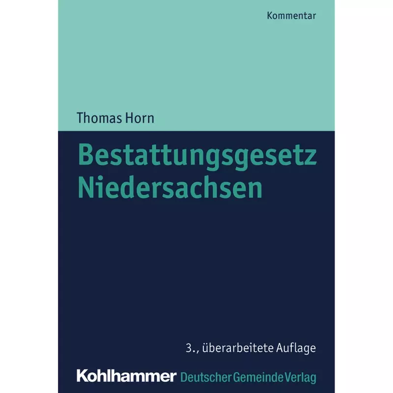 Bestattungsgesetz Niedersachsen
