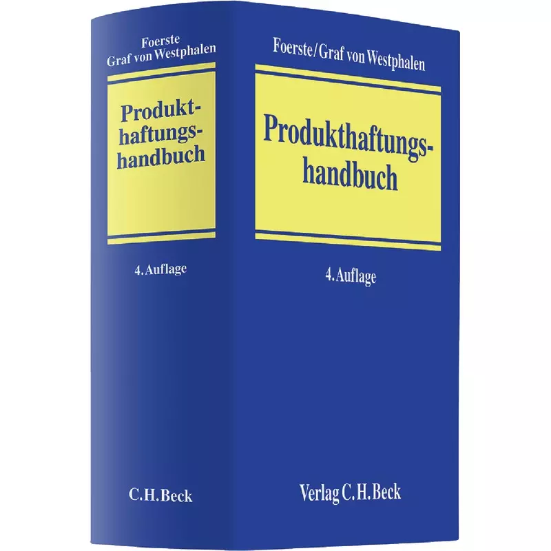 Produkthaftungshandbuch