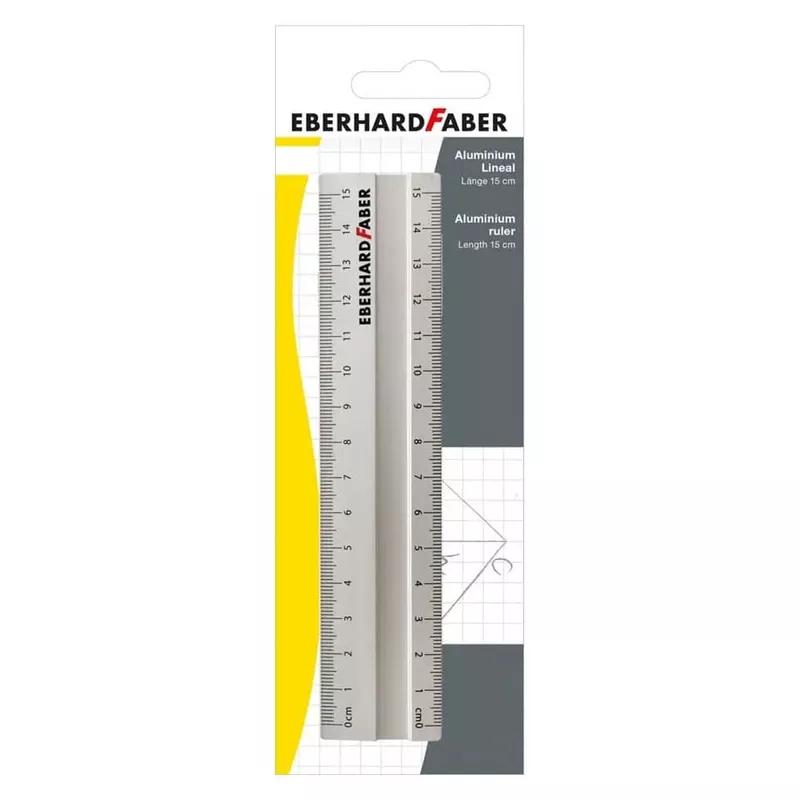 Alulineal, 15cm EBERHARD FABER 570008