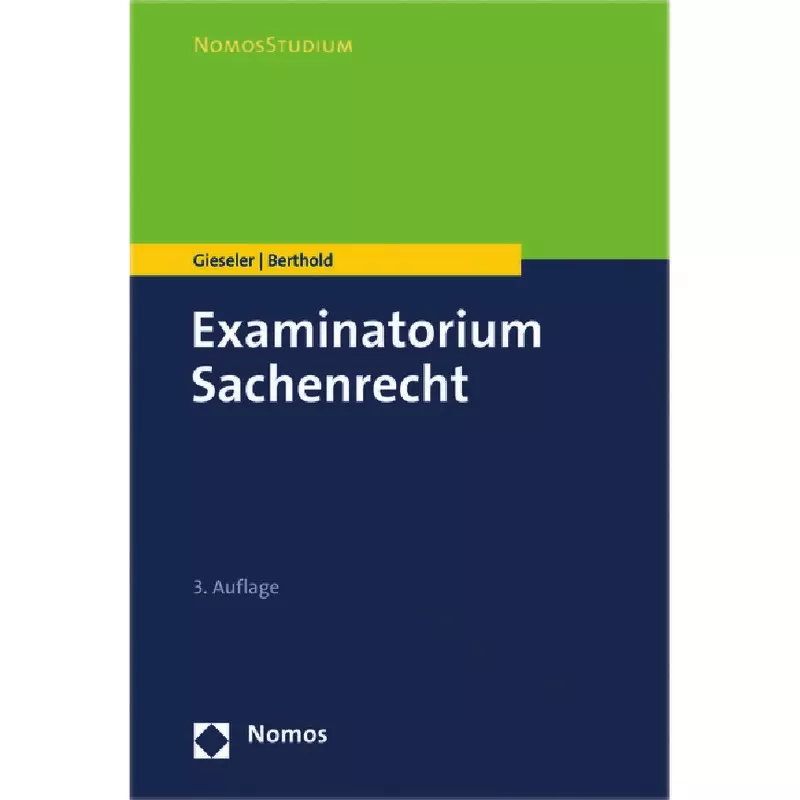 Examinatorium Sachenrecht