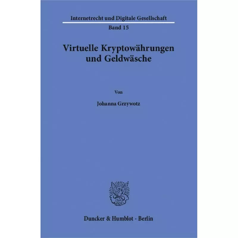 Virtuelle Kryptowährungen und Geldwäsche