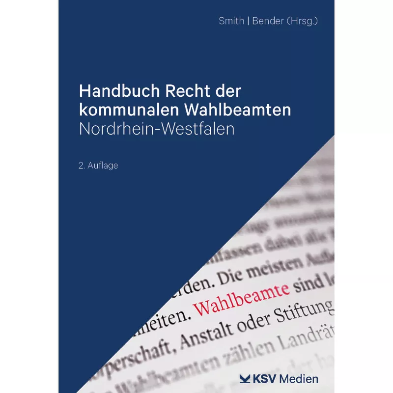 Handbuch Recht der kommunalen Wahlbeamten