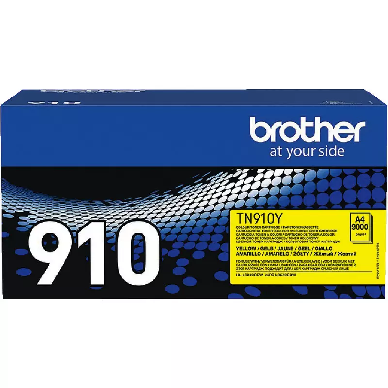 Brother Toner TN-910Y Gelb bis zu 9.000 Seiten ISO/IEC 19798