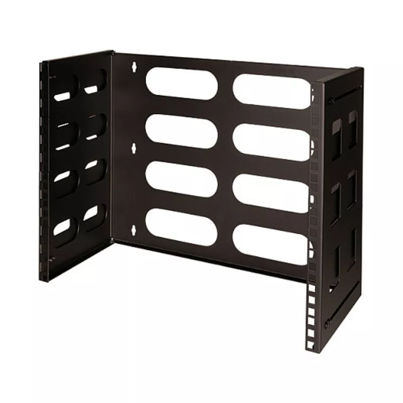 Logilink 19 Wandhalterung 8 HE, schwarz