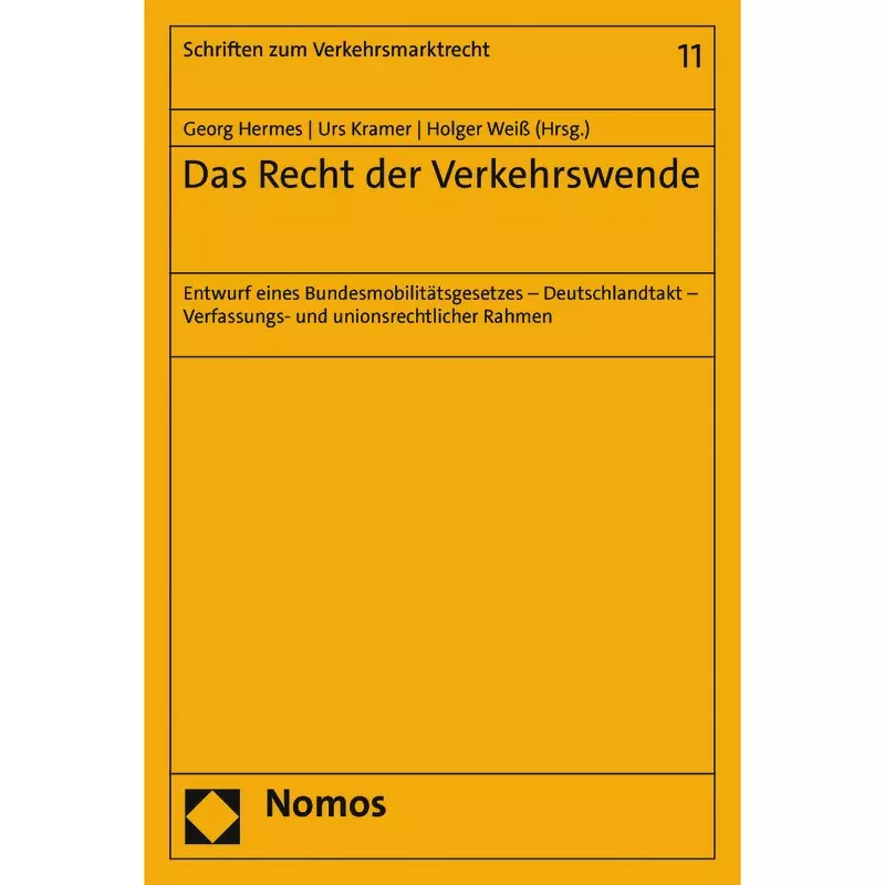 Das Recht der Verkehrswende