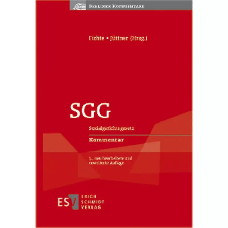 SGG Sozialgerichtsgesetz