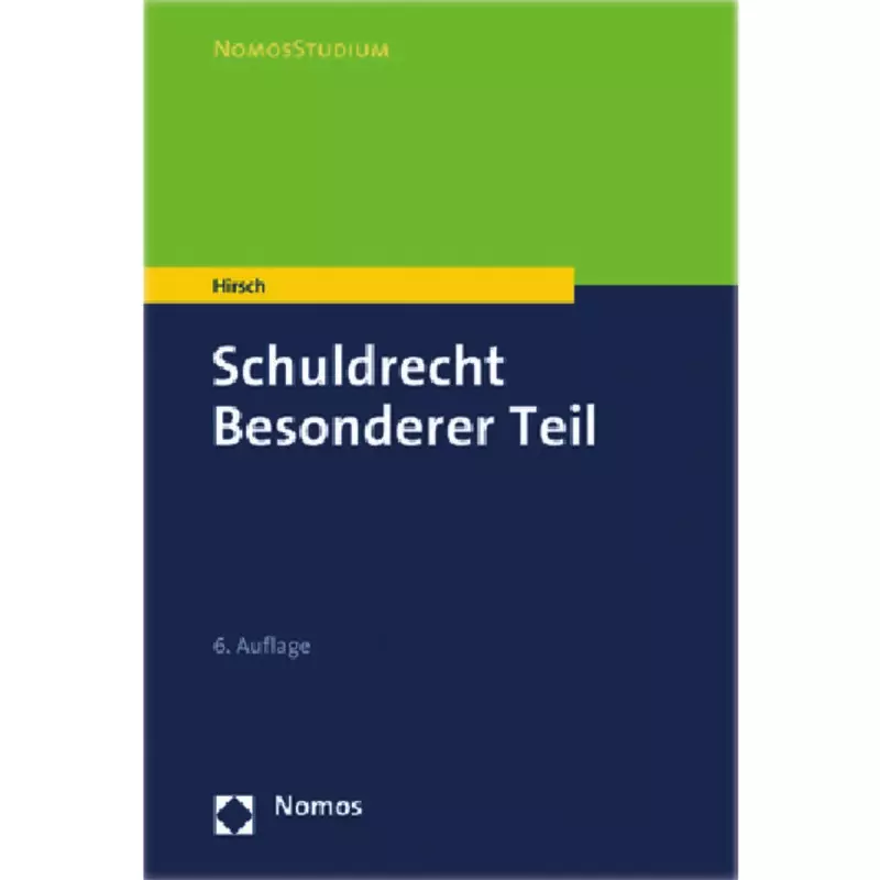 Schuldrecht Besonderer Teil