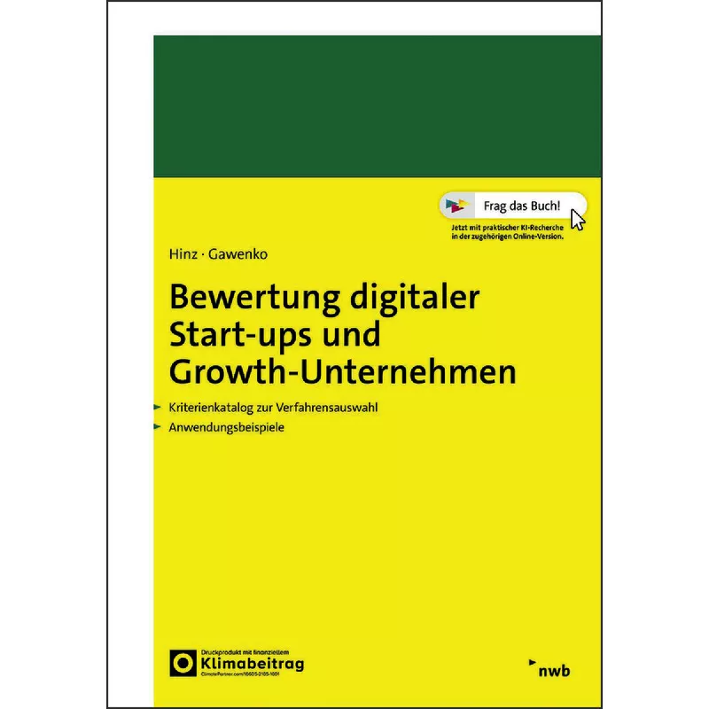 Bewertung digitaler Start-ups und Growth-Unternehmen