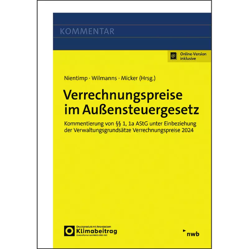 Verrechnungspreise im Außensteuergesetz