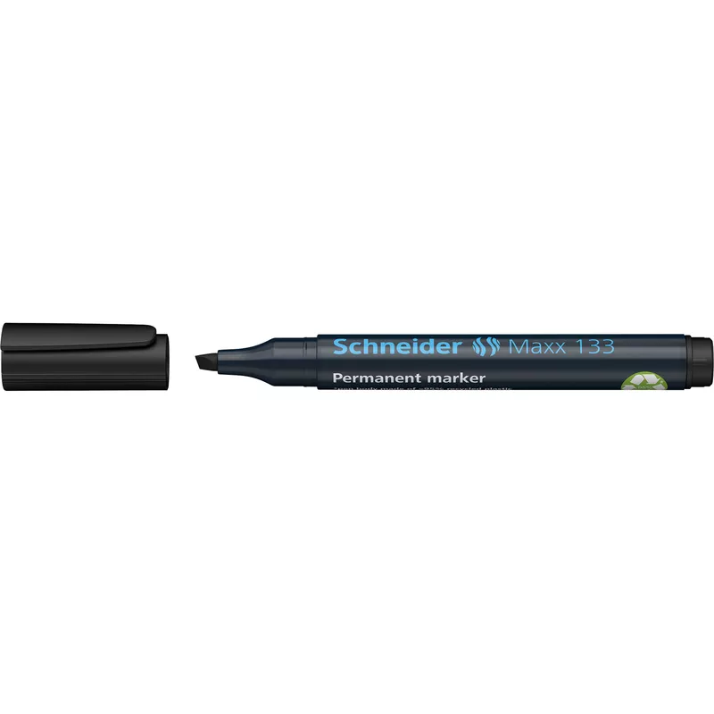 Schneider Permanentmarker Maxx 133 1+4mm Keilspitze sw