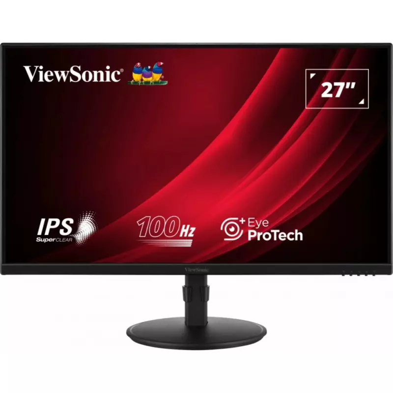 68,58cm/27 (1920x1080) ViewSonic VG2708A-MHD 16:9 FHD IPS 5ms 100Hz HDMI VGA DP Speaker Gaming Black
