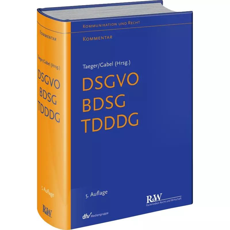 DSGVO - BDSG - TDDDG