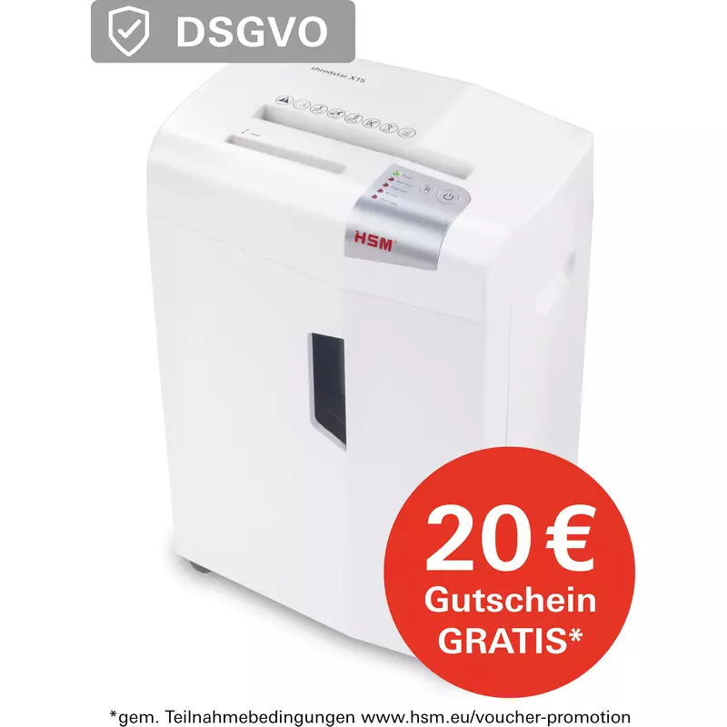 Aktenvernichter HSM shredstar X15