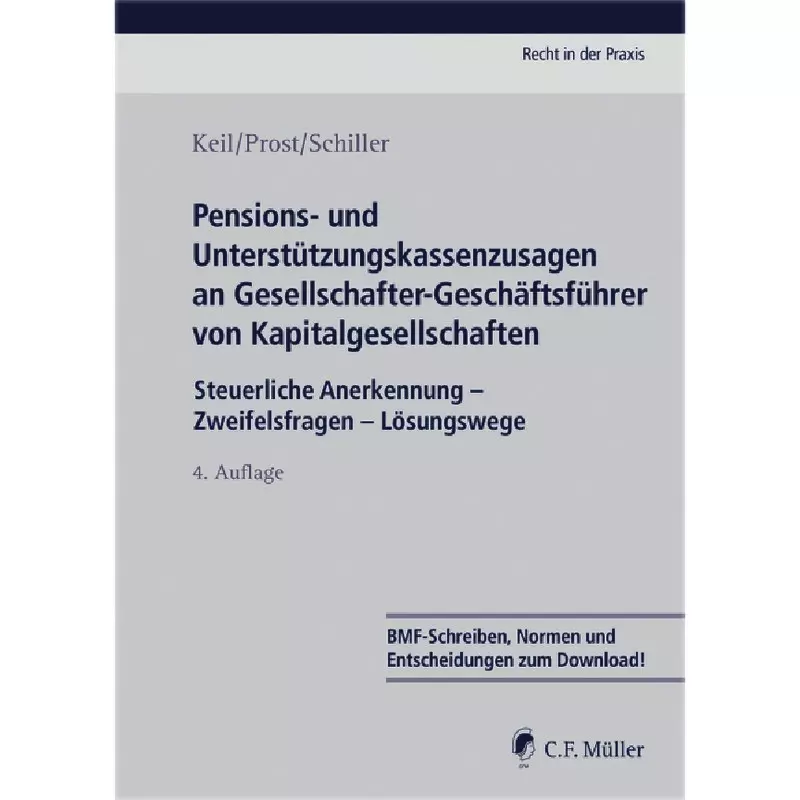 Pensions- und Unterstützungskassenzusagen an Gesellschafter-Geschäftsführer von Kapitalgesellschaften