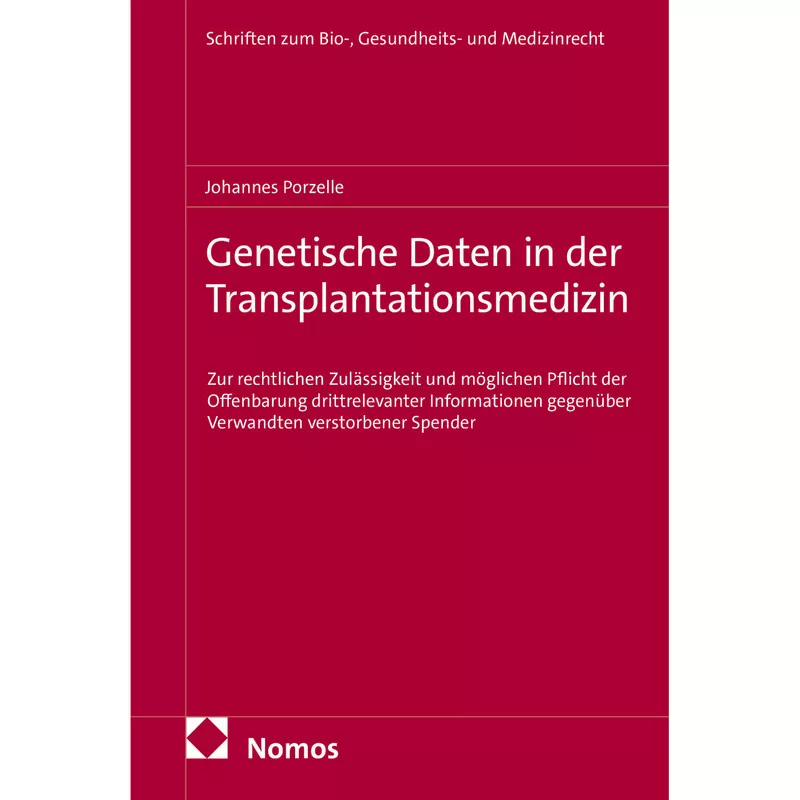 Genetische Daten in der Transplantationsmedizin