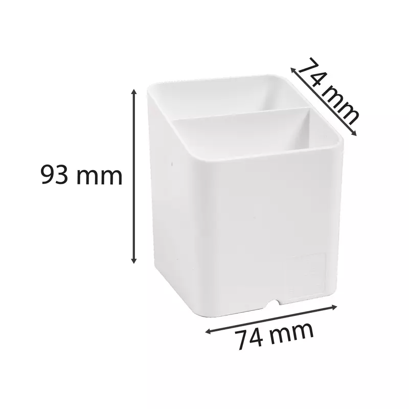 Magnetischer Stifteköcher PEN-CUBE, Office - Weiß