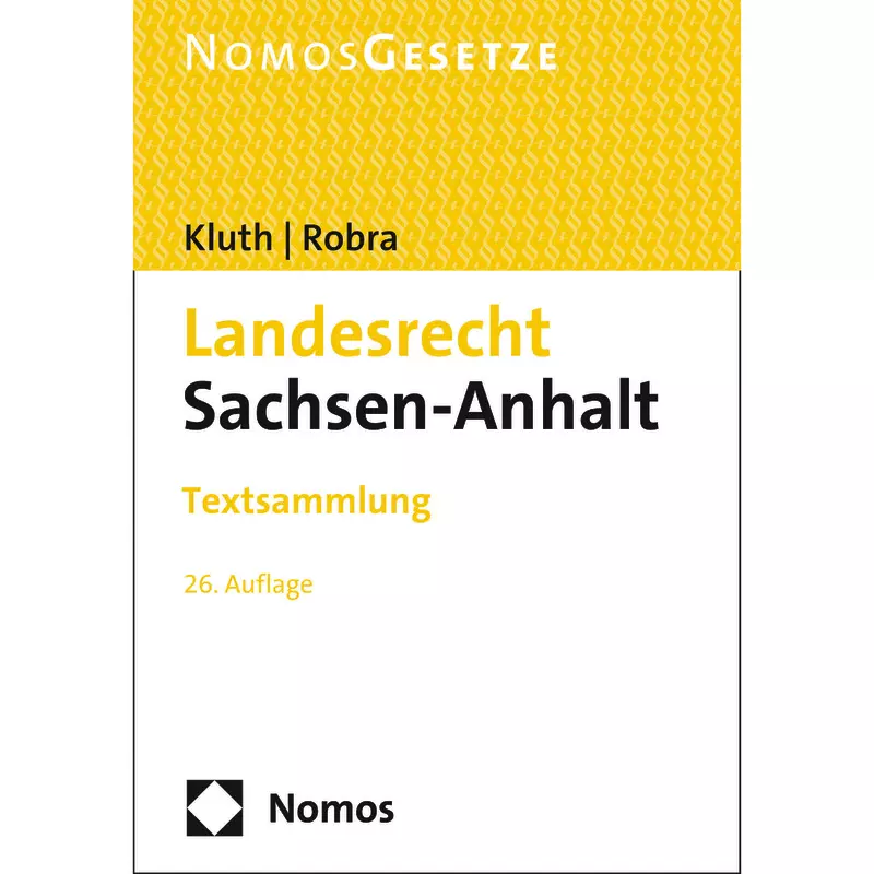 Landesrecht Sachsen-Anhalt