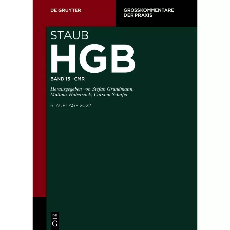 Handelsgesetzbuch: HGB - Band 15