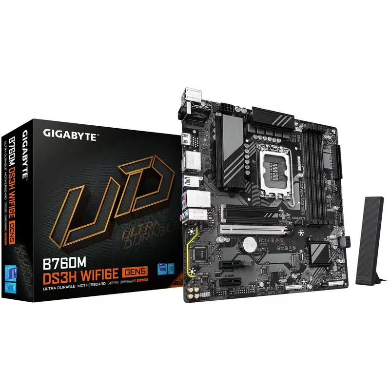 1700 Gigabyte B760M DS3H WF6E GEN5