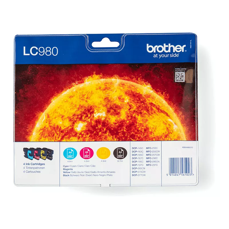 Brother LC-980VALBPDR Multipack