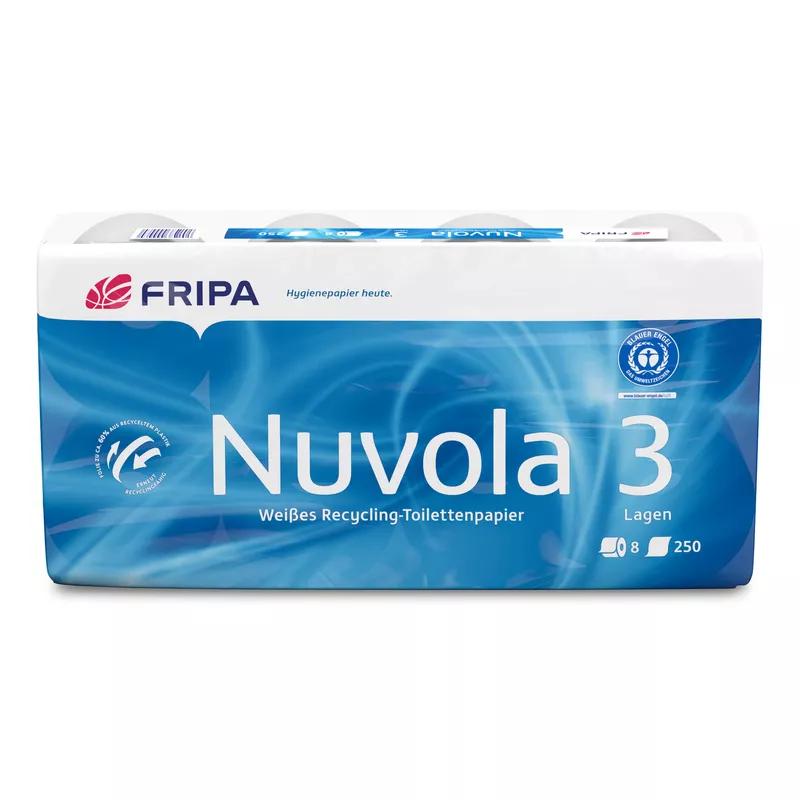 Fripa Toilettenpapier Nuvola 3lagig ws 8 Rl.