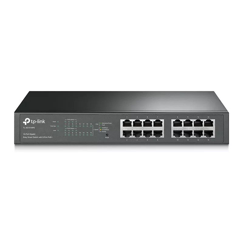 16P TP-LINK SG1016PE Metall POE+