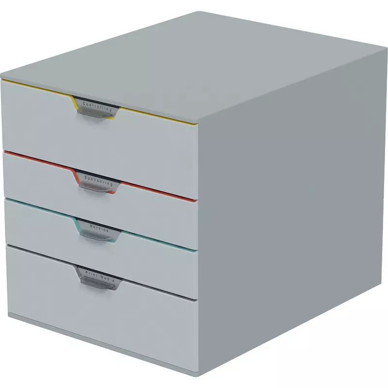 DURABLE Schubladenbox VARICOLOR® MIX 4, weiß