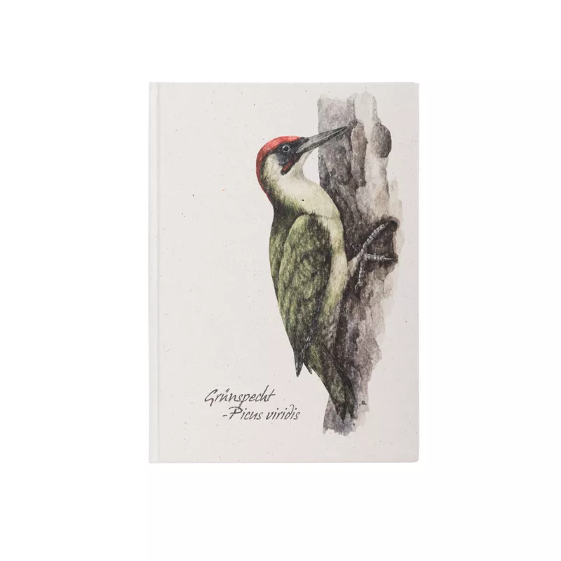 Notizbuch Grünspecht, A5, 64 Blatt, dotted PAGNA 26110-15