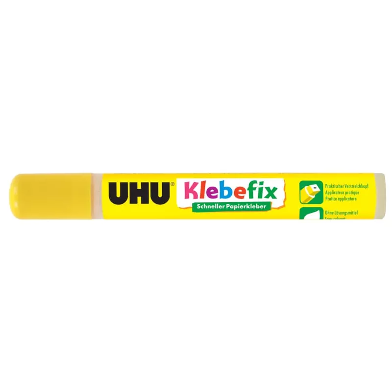 Klebestift klebefix, ohne Lösungsmittel, Stiftform mit 25g UHU 48250