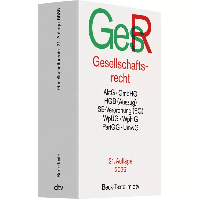GesR - Gesellschaftsrecht (dtv 53344)