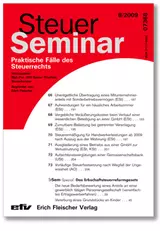 Steuer - Seminar  - Abonnement