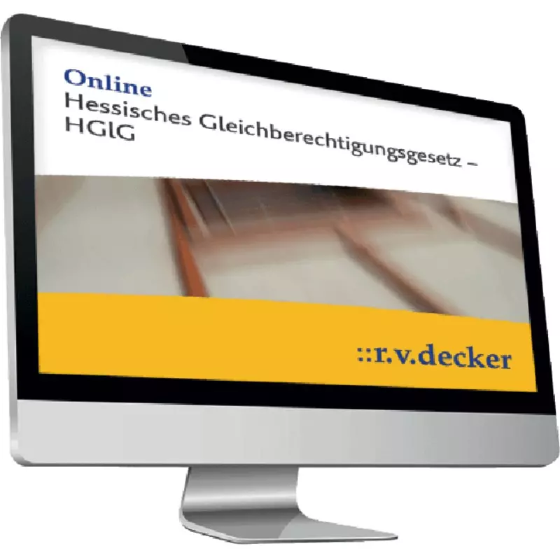 Hessisches Gleichberechtigungsgesetz - HGlG - online
