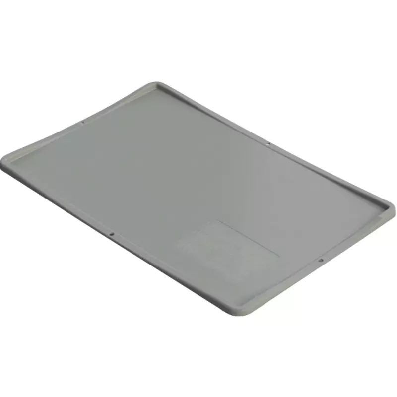 AUER Auflagedeckel grau für Eurobox, 66 Liter, 600 x 400 mm