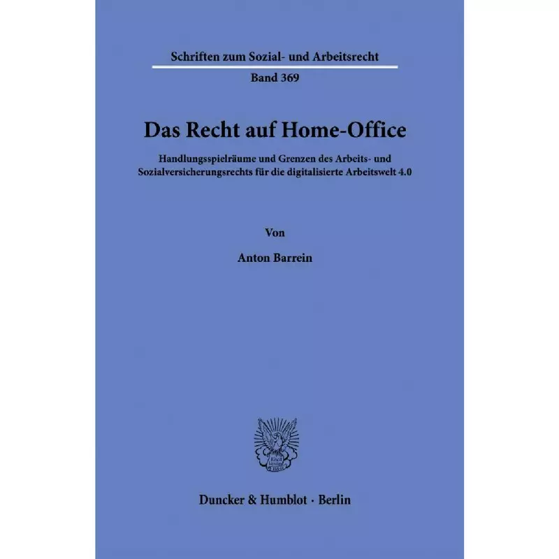 Das Recht auf Home-Office