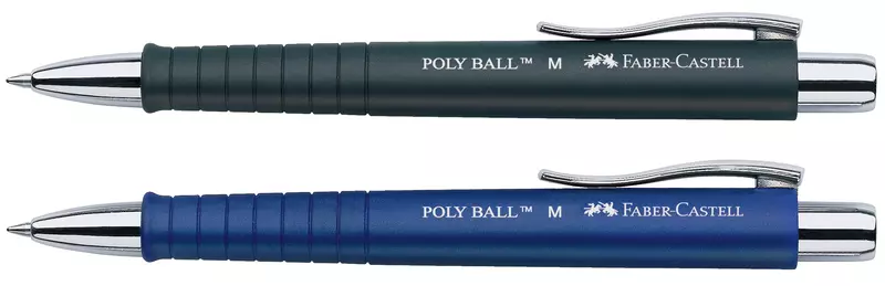 FABER-CASTELL Druckkugelschreiber POLY BALL