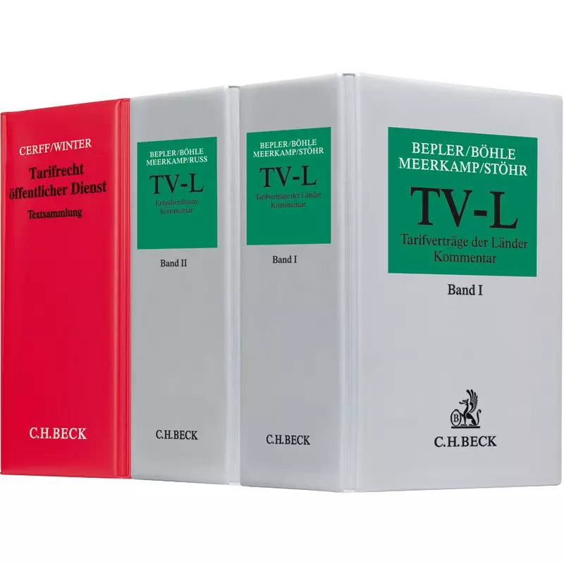 Kombination Rinck/Böhle/Pieper/Geyer, TVöD + Cerff/Winter, Tarifrecht öffentlicher Dienst - mit Fortsetzungsbezug