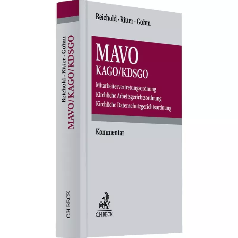 Mitarbeitervertretungsordnung / Kirchliche Arbeitsgerichtsordnung / Kirchliche Datenschutzgerichtsordnung