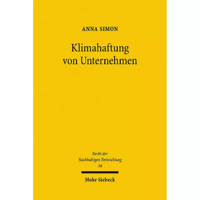 Klimahaftung von Unternehmen